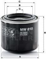 Oil Filter MW810