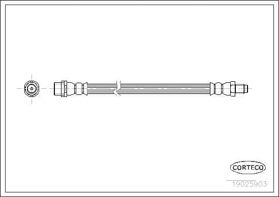 Brake Hose 19025903