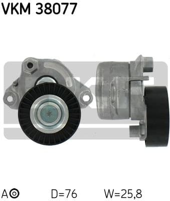 Tensioner belt VKM38077 - image 2