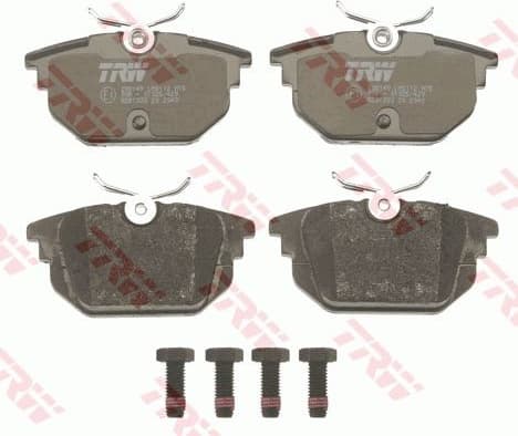 Brake Pad Set, disc brake COTEC GDB1333 - image 2