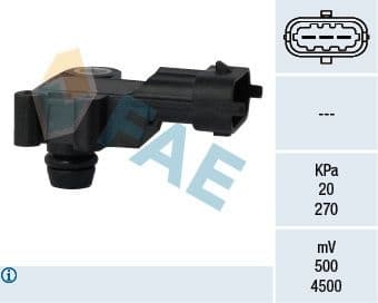 Sensor, intake manifold pressure 15100