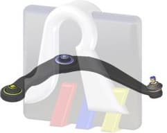 Control/Trailing Arm, wheel suspension 96.00739.1