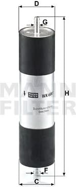 Fuel Filter WK6001