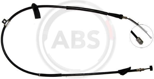 Cable Pull, parking brake K17768