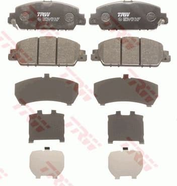 Brake Pad Set, disc brake GDB3615 - image 2