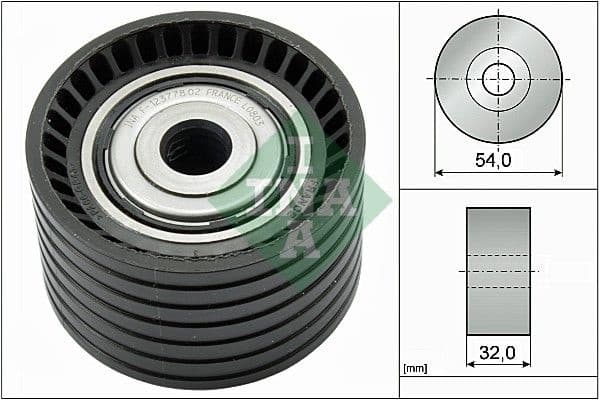 Deflection Pulley/Guide Pulley, timing belt 532077410