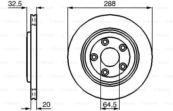 Brake Disc 0986478777