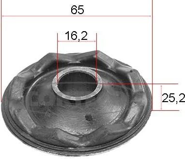 Mounting, stabiliser bar 80000466