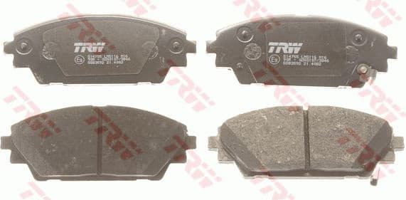 Brake Pad Set, disc brake COTEC GDB3592 - image 2