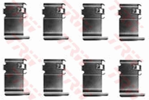 Accessory Kit, disc brake pad PFK337