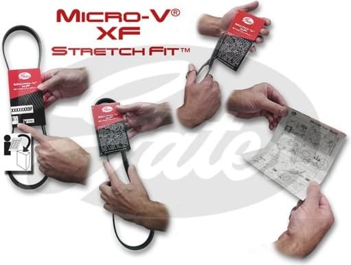 V-ribbed Belt Micro-V® Stretch Fit™ 6PK1019SF