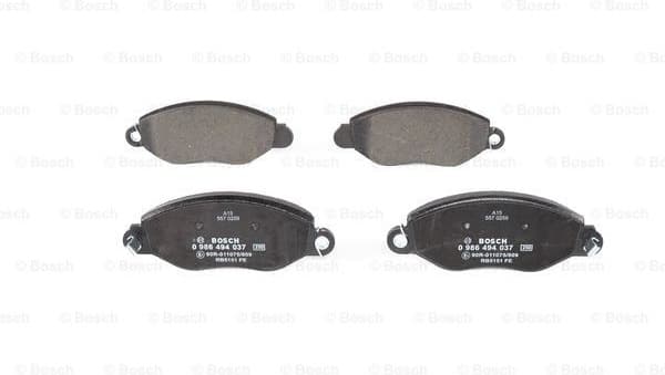 Brake Pad Set, disc brake 0986494037