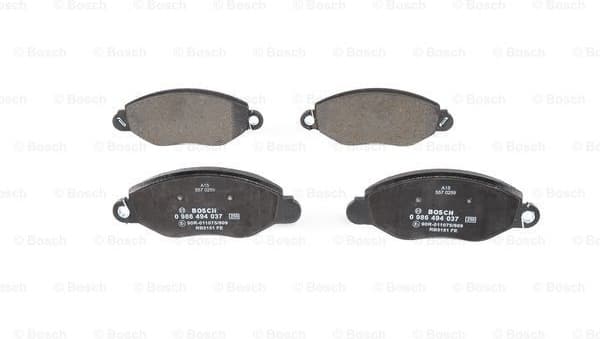 Brake Pad Set, disc brake 0986494037 - image 3