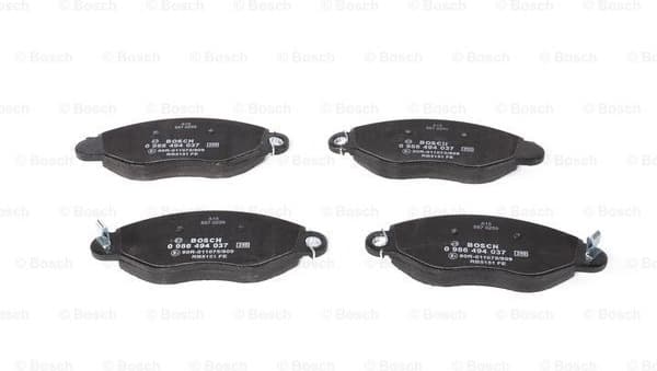 Brake Pad Set, disc brake 0986494037 - image 6