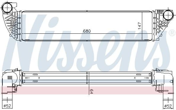 Charge Air Cooler ** FIRST FIT ** 96418