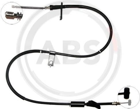 Cable Pull, parking brake K17737