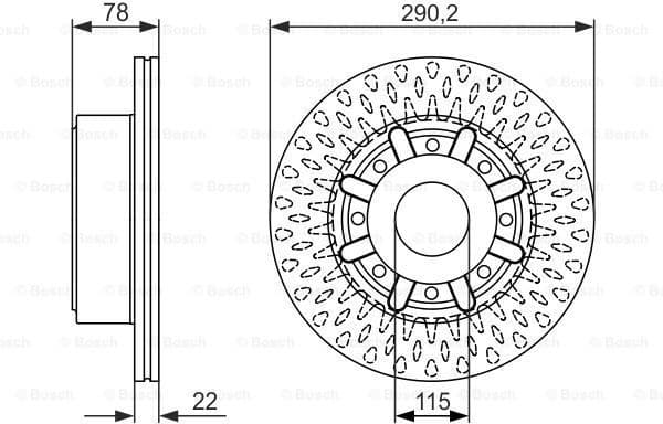 Brake Disc 0986479610 - image 5