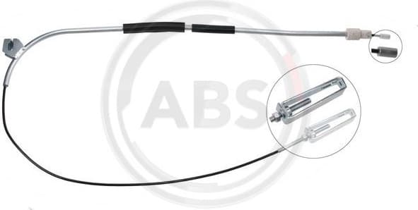 Cable Pull, parking brake K12311