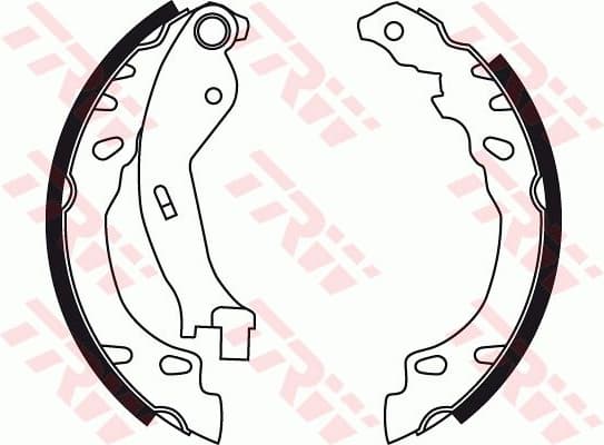 Brake Shoe Set GS8711 - image 2