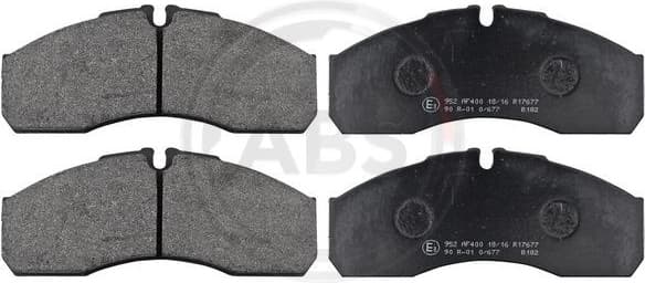 Brake Pad Set, disc brake 37379