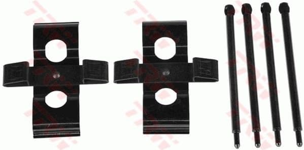 Accessory Kit, disc brake pad PFK473