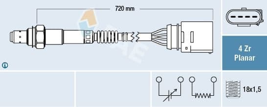 Oxygen Sensor 77204