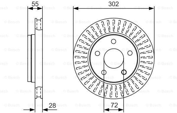 Brake Disc 0986479C38 - image 5