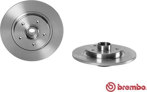 Brake Disc PRIME LINE - With Bearing Kit 08.B395.17 - image 2