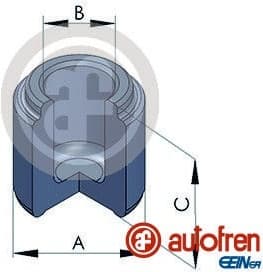 Piston, brake caliper D02524 - image 2