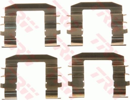 Accessory Kit, disc brake pad PFK558