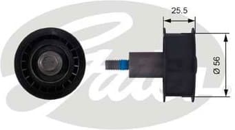 Deflection Pulley/Guide Pulley, timing belt PowerGrip™ T42048