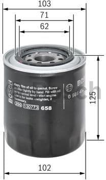 Oil Filter 0986452066 - image 5