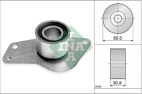 Deflection Pulley/Guide Pulley, timing belt 532023810