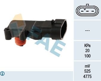 Sensor, intake manifold pressure 15013