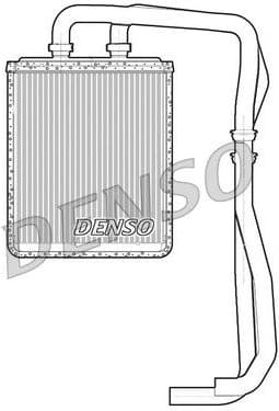Heat Exchanger, interior heating DRR12011