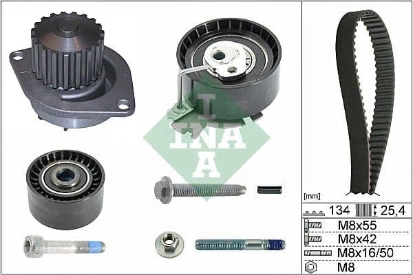 Water Pump & Timing Belt Kit 530037930