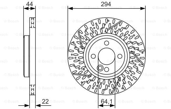 Brake Disc 0986479A69
