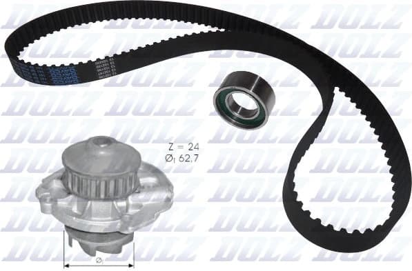 Water Pump & Timing Belt Kit KD022