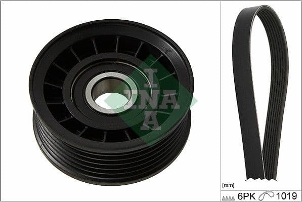 V-ribbed Belt Set 529023210