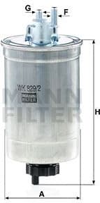 Fuel Filter WK829/2