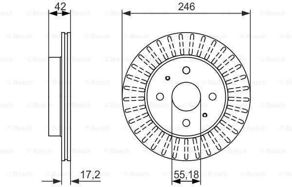 Brake Disc 0986479769 - image 6