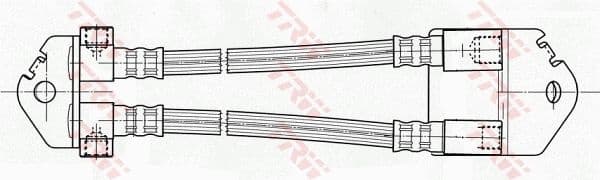 Brake Hose PHA496 - image 2