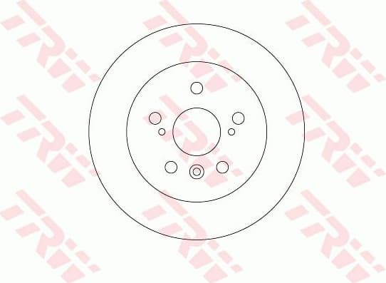 Brake discs kit rear, (2pcs), Top Quality DF6760 - image 2