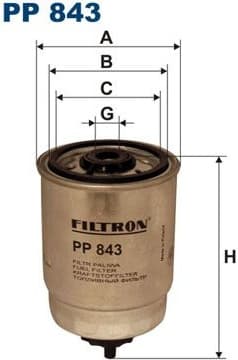 Fuel Filter PP843