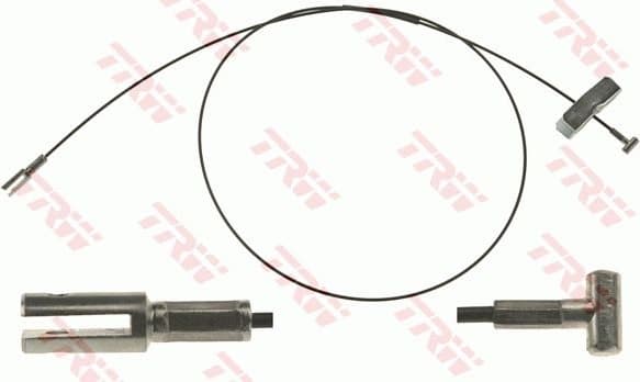 Cable Pull, parking brake GCH533