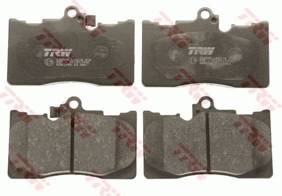 Brake pads front, Top Quality GDB3398 - image 2