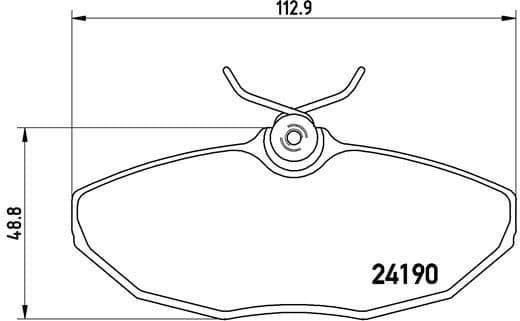 Brake Pad Set, disc brake PRIME LINE P36015