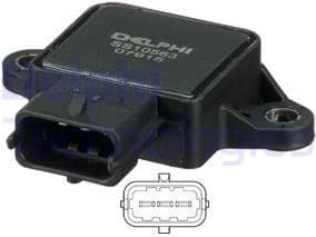 Sensor, throttle position SS10563-12B1