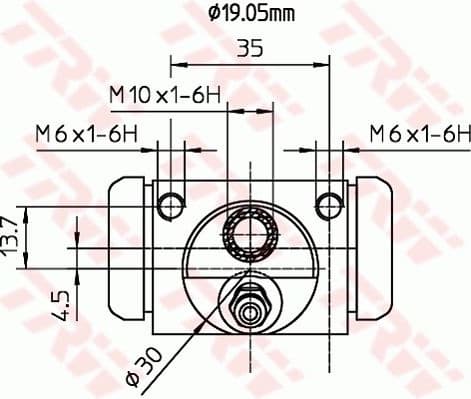 Wheel Brake Cylinder BWD312 - image 2