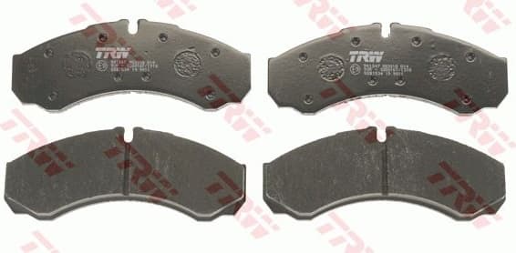 Brake Pad Set, disc brake COTEC GDB1534 - image 2